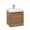 Villeroy & Boch Subway 3.0 Тумба под раковину, 1 дверь, 423 x 429 x 378 mm, Oak Kansas C58101RH