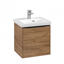 Villeroy & Boch Subway 3.0 Тумба под раковину, 1 дверь, 423 x 429 x 378 mm, Oak Kansas C58101RH