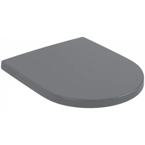 Villeroy & Boch Subway 3.0 Сиденье с крышкой для унитаза, с функцией автоматического опускания (SoftClosing), со снимаемым сиденьем (QuickRelease), Graphite 8M42S1i4