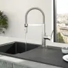 Villeroy & Boch Steel Expert Compact Однорычажный смеситель для мойки Однорычажный смеситель для мойки, выкл Нержавеющая сталь, Сплошная нержавеющая сталь 927300LC