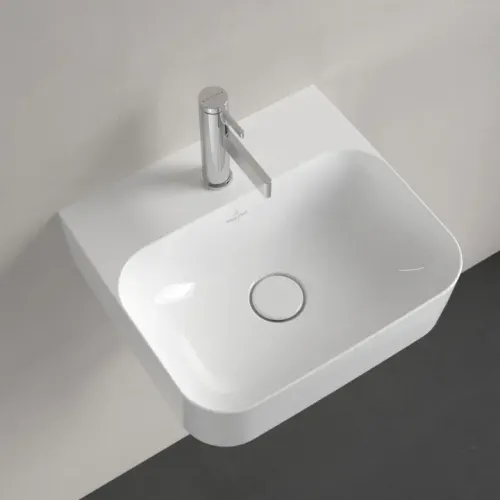 Villeroy & Boch Finion Раковина компактная, 430 x 390 x 140 mm, Альпийский белый CeramicPlus, без перелива 436443R1