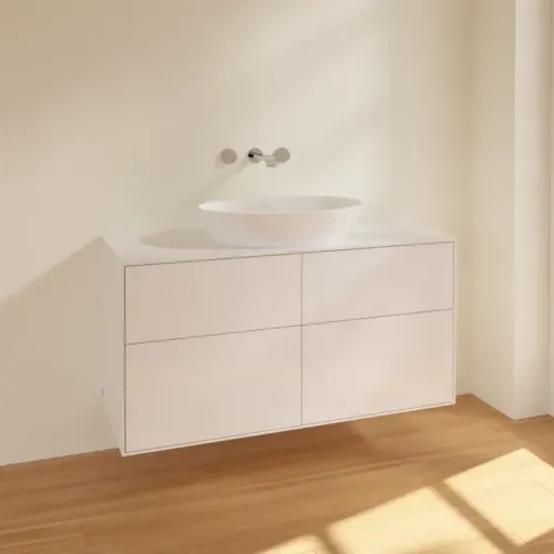 Villeroy & Boch Finion Тумба под раковину, 4 выдвижных ящика, 1200 x 603 x 501 mm, Glossy White Lacquer FA3100GF