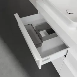 Villeroy & Boch Venticello Тумба под раковину, 4 выдвижных ящика, 1257 x 606 x 502 mm, Glossy White / Glossy White A94402DH