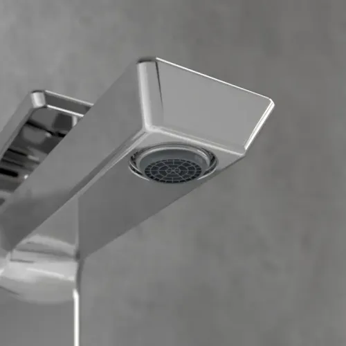 Villeroy & Boch Subway 3.0 Смеситель для раковины однорычажный с комплектом слива со стяжкой, Хром TVW11200200061