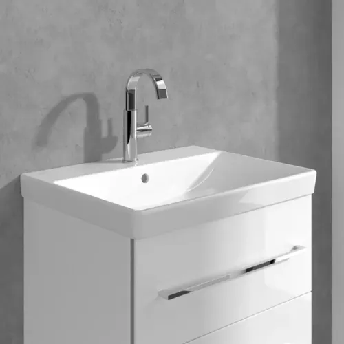 Villeroy & Boch Dawn Смеситель для ванной, с боковым рычагом без Выдвижной механизм слива, Хром TVW10611615161