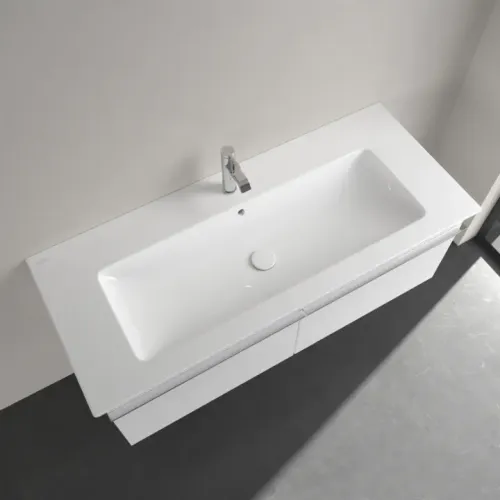 Villeroy & Boch Venticello Pаковина для установки на тумбу, 1200 x 500 x 175 mm, Альпийский белый, с переливом 4104CL01