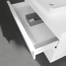 Villeroy & Boch Venticello Тумба под раковину, 2 выдвижных ящика, 957 x 606 x 502 mm, Glossy White / Glossy White A94102DH