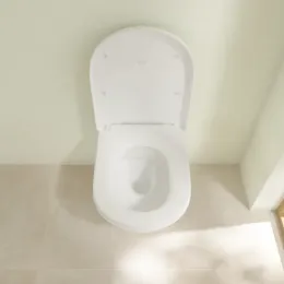 Villeroy & Boch Subway 2.0 Унитаз с открытым смывным краем Comfort, настенный, Альпийский белый 4609R001