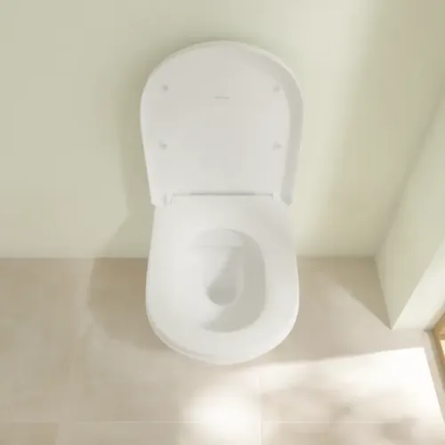 Villeroy & Boch Subway 2.0 Унитаз с открытым смывным краем Comfort, настенный, Альпийский белый 4609R001