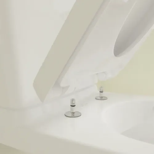 Villeroy & Boch O.novo Унитаз-компакт с открытым смывным краем Compact, напольный, Альпийский белый 5689R001