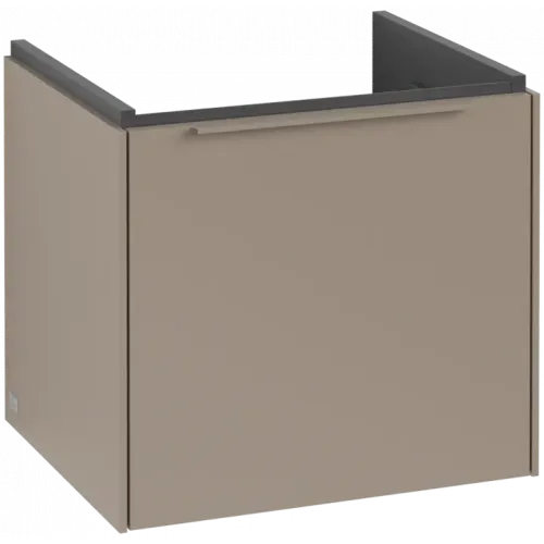 Villeroy & Boch Subway 3.0 Тумба под раковину, с подсветкой, 1 выдвижной ящик, 473 x 429 x 408 mm, Taupe C580L2VM