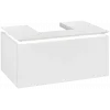Villeroy & Boch Legato Тумба под раковину, с подсветкой, 1 выдвижной ящик, 800 x 380 x 500 mm, Glossy White / Glossy White B733L0DH