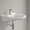 Villeroy & Boch ViCare Pаковина ViCare, 555 x 540 x 195 mm, Альпийский белый, с переливом 41195501