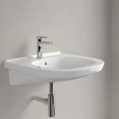 Villeroy & Boch ViCare Pаковина ViCare, 555 x 540 x 195 mm, Альпийский белый, с переливом 41195501