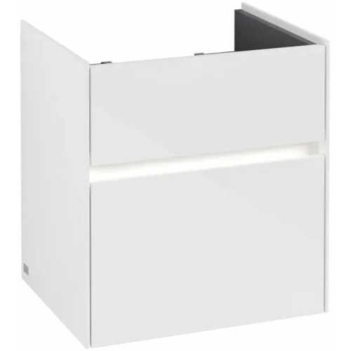 Villeroy & Boch Collaro Тумба под раковину, с подсветкой, 2 выдвижных ящика, 510 x 546 x 414 mm, Glossy White C007B0DH