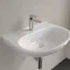 Villeroy & Boch O.novo Pаковина, 600 x 460 x 180 mm, Альпийский белый, без перелива 4A406101