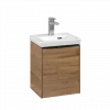 Villeroy & Boch Subway 3.0 Тумба под раковину, 1 дверь, 351 x 429 x 309 mm, Oak Kansas C58401RH