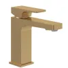 Смеситель Villeroy & Boch Architectura Square TVW12500100076 для раковины, золото сатинированное TVW12500100076