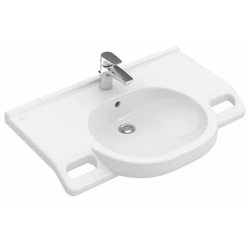 Villeroy & Boch ViCare Pаковина ViCare, 810 x 560 x 185 mm, Альпийский белый, без перелива 41208101