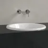 Villeroy & Boch Loop & Friends Встраиваемая раковина, 450 x 450 x 210 mm, Альпийский белый, с переливом, нешлифованный 4A600001