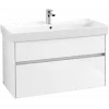 Villeroy & Boch Collaro Тумба под раковину, с подсветкой, 2 выдвижных ящика, 954 x 546 x 444 mm, Glossy White C011B0DH