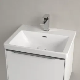 Villeroy & Boch Subway 3.0 Pаковина, 550 x 440 x 165 mm, Альпийский белый, с переливом 4A70F401
