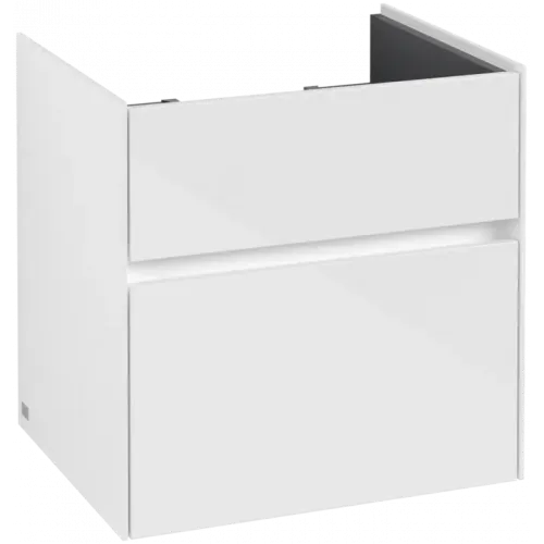 Villeroy & Boch Collaro Тумба под раковину, 2 выдвижных ящика, 554 x 546 x 444 mm, Glossy White C00800DH