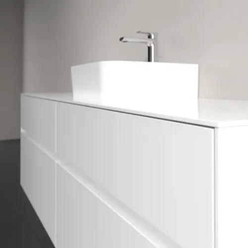 Villeroy & Boch Collaro Тумба под раковину, 4 выдвижных ящика, 1600 x 548 x 500 mm, Glossy White / Glossy White C10400DH