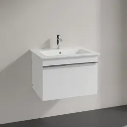 Villeroy & Boch Venticello Тумба под раковину, 1 выдвижной ящик, 603 x 420 x 502 mm, Glossy White / Glossy White A93301DH
