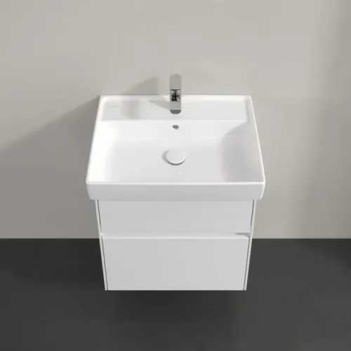 Villeroy & Boch Collaro Тумба под раковину, 2 выдвижных ящика, 554 x 546 x 444 mm, Glossy White C00800DH