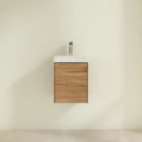 Villeroy & Boch Subway 3.0 Тумба под раковину, 1 дверь, 351 x 429 x 309 mm, Oak Kansas C58400RH