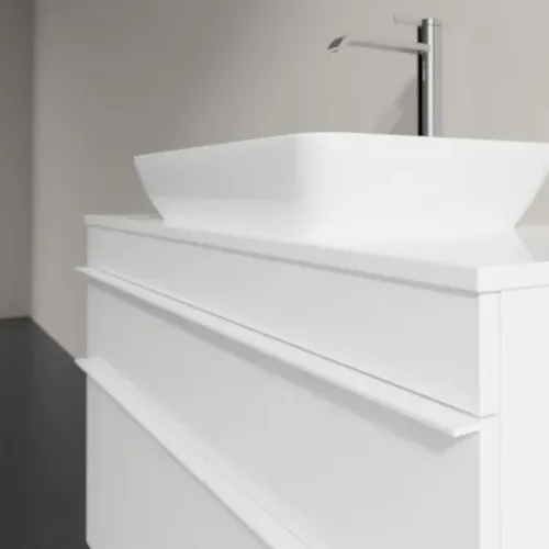 Villeroy & Boch Venticello Тумба под раковину, 2 выдвижных ящика, 957 x 606 x 502 mm, Glossy White / Glossy White A94102DH