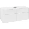 Villeroy & Boch Collaro Тумба под раковину, 4 выдвижных ящика, 1200 x 548 x 500 mm, White Matt / White Matt C04100MS