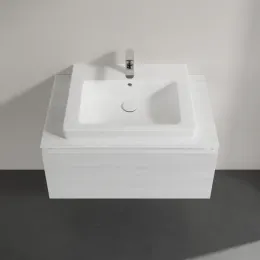 Villeroy & Boch Legato Тумба под раковину, 1 выдвижной ящик, 800 x 380 x 500 mm, White Wood / White Wood B67800E8