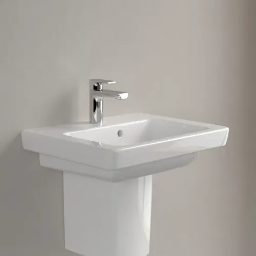 Villeroy & Boch Subway 2.0 Раковина компактная, 500 x 400 x 140 mm, Альпийский белый, с переливом 73155001