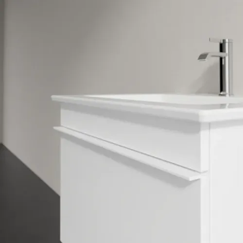 Villeroy & Boch Venticello Тумба под раковину, 1 выдвижной ящик, 553 x 420 x 502 mm, Glossy White / Glossy White A93202DH