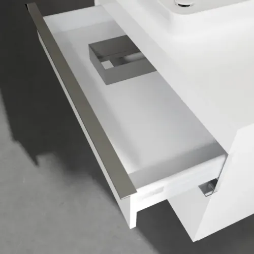 Villeroy & Boch Venticello Тумба под раковину, 2 выдвижных ящика, 957 x 606 x 502 mm, Glossy White / Glossy White A94201DH
