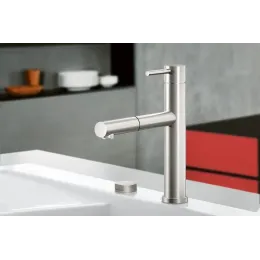 Villeroy & Boch Como Sky Shower Однорычажный смеситель для мойки Однорычажный смеситель для мойки, выкл Нержавеющая сталь, Сплошная нержавеющая сталь 927900LC