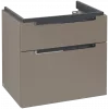 Villeroy & Boch Subway 2.0 Тумба под раковину, 2 выдвижных ящика, 637 x 590 x 454 mm, Truffle Grey A91010VG