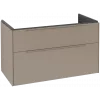 Villeroy & Boch Subway 3.0 Тумба под раковину, 2 выдвижных ящика, 973 x 576 x 478 mm, Taupe C57002VM