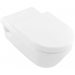Villeroy & Boch ViCare Унитаз с открытым смывным краем ViCare, настенный, Альпийский белый 5649R001