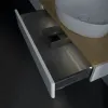 Villeroy & Boch Antao Тумба под раковину, с подсветкой, 2 выдвижных ящика, 1600 x 190 x 500 mm, лицевая поверхность без текстурированной отделки, Glossy White Lacquer / Honey Oak L16051GF