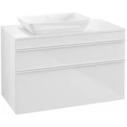 Villeroy & Boch Venticello Тумба под раковину, 2 выдвижных ящика, 957 x 606 x 502 mm, Glossy White / Glossy White A94202DH