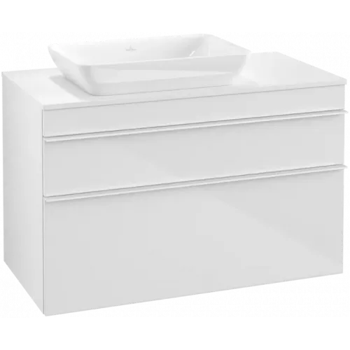 Villeroy & Boch Venticello Тумба под раковину, 2 выдвижных ящика, 957 x 606 x 502 mm, Glossy White / Glossy White A94202DH