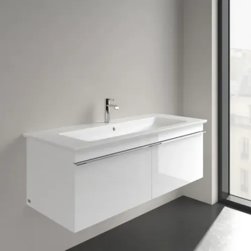 Villeroy & Boch Venticello Pаковина для установки на тумбу, 1200 x 500 x 175 mm, Stone White CeramicPlus, с переливом 4104CLRW