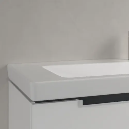 Villeroy & Boch Subway 2.0 Pаковина для установки на тумбу, 1300 x 470 x 160 mm, Альпийский белый CeramicPlus, с переливом 7176D0R1