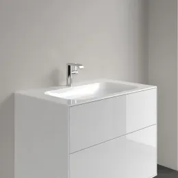 Villeroy & Boch Finion Pаковина для установки на тумбу, 800 x 500 x 160 mm, Альпийский белый CeramicPlus, без перелива, нешлифованный 416481R1