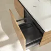 Villeroy & Boch Subway 3.0 Тумба под раковину, с подсветкой, 2 выдвижных ящика, 1272 x 429 x 478 mm, Oak Kansas C601L1RH
