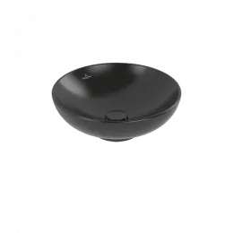 Villeroy & Boch Loop & Friends Раковина для установки на столешницу, 420 x 420 x 120 mm, Ebony CeramicPlus, без перелива 4A4601S5