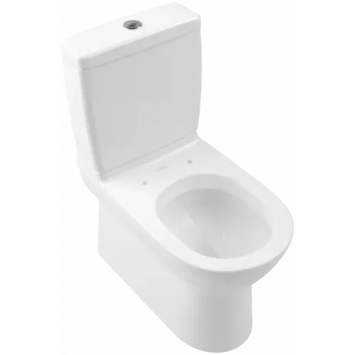 Villeroy & Boch O.novo Чаша унитаза-компакт с вертикальным смывом, напольный, Альпийский белый 56581001